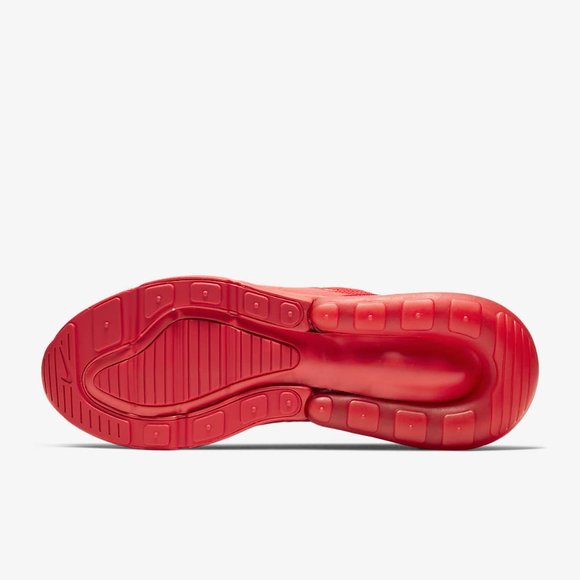 Nike Air Max 270 Mens Running Shoes Triple University Red CV7544-600 NEW Multi - Picture 6 of 6